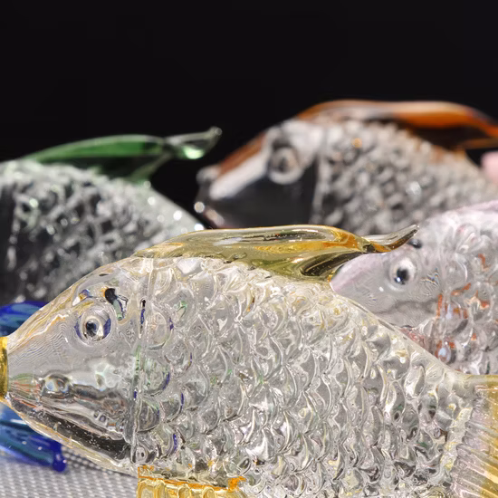 K9 Crystal Carp Fish Animal для подарка на день рождения и Рождество